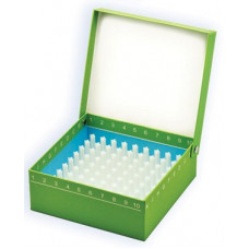 100-well, 2-in ID-Color™ Cardboard Freezer Boxes, 5 pcs.