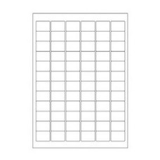 Cryo laser labels - 1.22" x 0.866" / 31mm x 22mm, 1152 pcs.