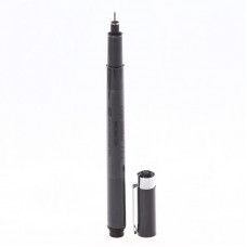 Micro-tip water-resistant cryogenic marker, black, 6 pcs
