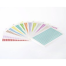 Cryogenic Color Dots - 0.28" / 7mm, 2400 pcs.