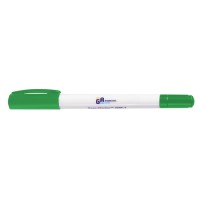 Voděodolný Dual popisovač, zelený, 1 ks 