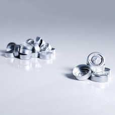 20 mm aluminum seals for 10 ml glass vials, pack of 400
