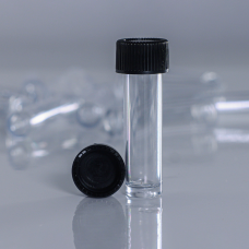 Vial, Polycarbonate, 4 ml with polypropylene screw cap, unlined - 240 count 