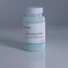 400 µm Acid Washed Silica Beads, 200 gm 