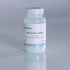 800 µm Low Binding Silica Beads, 200 gm 