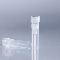 0.5 mL Polypropylene Disruption Tubes, Skirted with Clear O-ring Caps (Case of 500) 