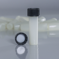 Polyethylene vials, 4 ml, threaded with lined screw cap - 240 count  